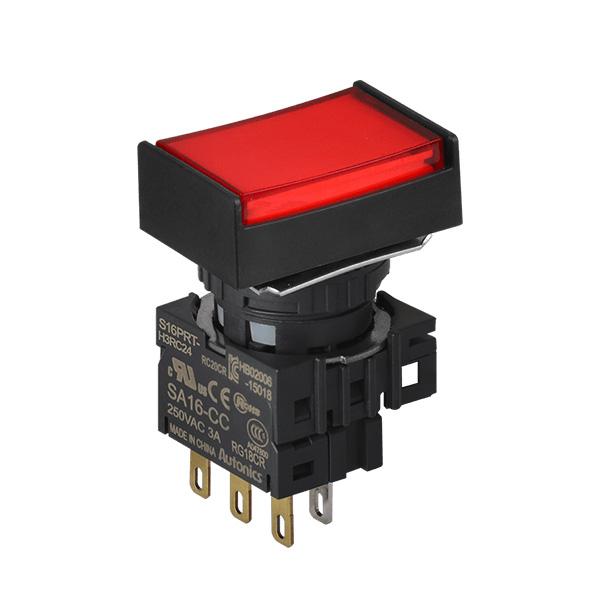 16파이 누름버튼 스위치 S16PRT-H4RC12