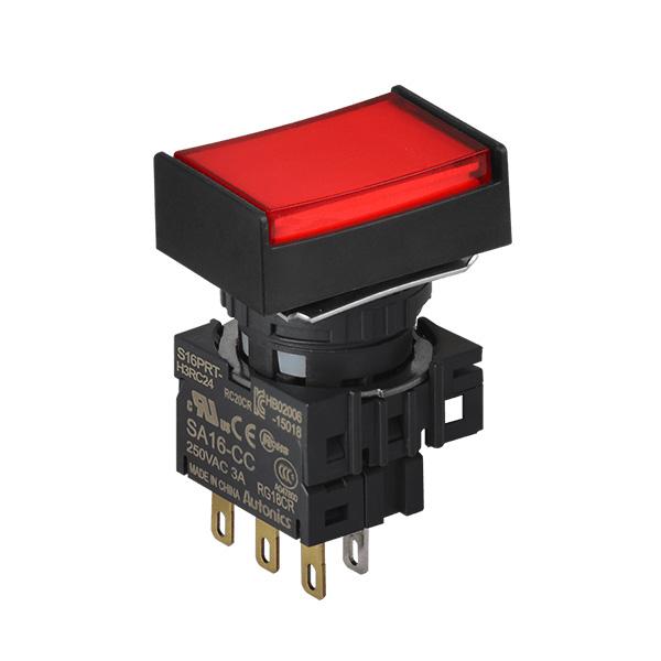 16파이 누름버튼 스위치 S16PRT-H4RC24