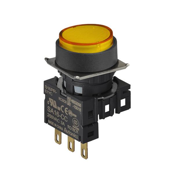 16파이 누름버튼 스위치 S16PR-E1YC