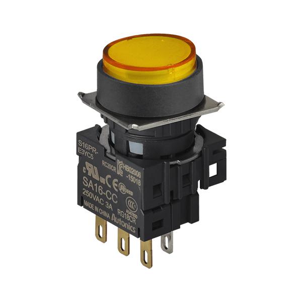 16파이 누름버튼 스위치 S16PR-E4YC5
