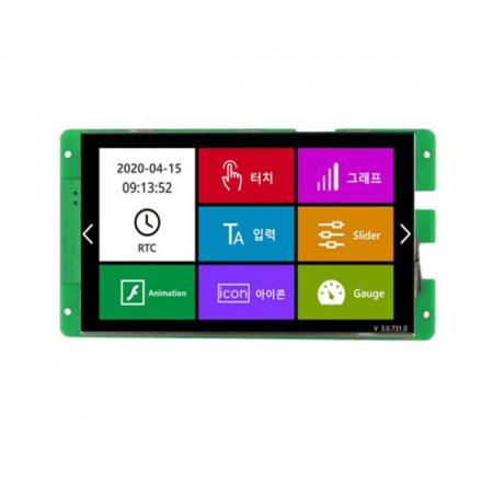 디바이스마트,LED/LCD > LCD COLOR > 칼라 LCD패널,JK전자,ezHMI EZ80480W070 7인치 RS232 LCD,800*480 해상도의 7인치 IOT용 W시리즈 시리얼(TTL/RS232), WiFi 무선네트워크 제어 TFT LCD입니다.