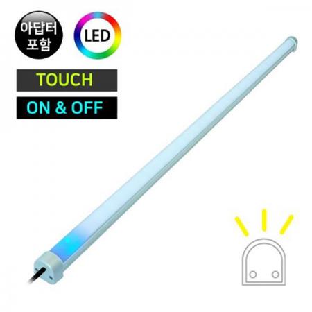디바이스마트,LED/LCD > LED 인테리어조명 > LED BAR,그린맥스,LED터치바 반원형 12V 550mm 950mm 아답터포함 밝기조절가능,아답터 포함된 LED터치바 반원형 / 밝기조절 가능 / 12V / 550mm / 950mm