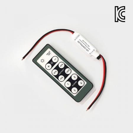 디바이스마트,LED/LCD > LED 악세사리 > 전기배선용품,그린맥스,단색 무선 IR6A 선타입 LED 컨트롤러,LED 단색 컨트롤러 무선 IR6A 선타입 / LED바, LED모듈,슬림바(플렉시블)에 연결하여, 조명 밝기 , 속도 , 모드 , ON/OFF 등을 제어합니다.