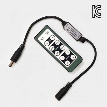 디바이스마트,LED/LCD > LED 악세사리 > 전기배선용품,그린맥스,단색 무선 IR6A 잭타입 LED 컨트롤러,LED 단색 컨트롤러 무선 IR6A 잭타입 / LED바, LED모듈,슬림바(플렉시블)에 연결하여, 조명 밝기 , 속도 , 모드 , ON/OFF 등을 제어합니다.