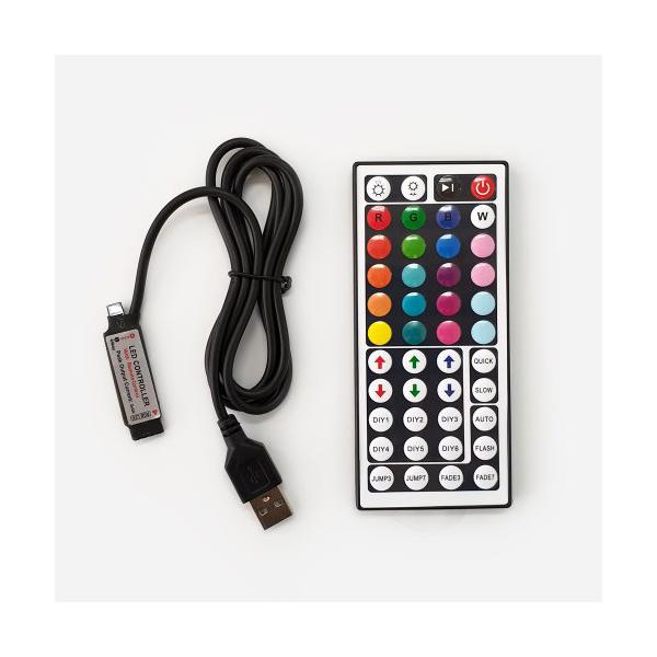 RGB 5V 무선 44키 USB형 LED컨트롤러