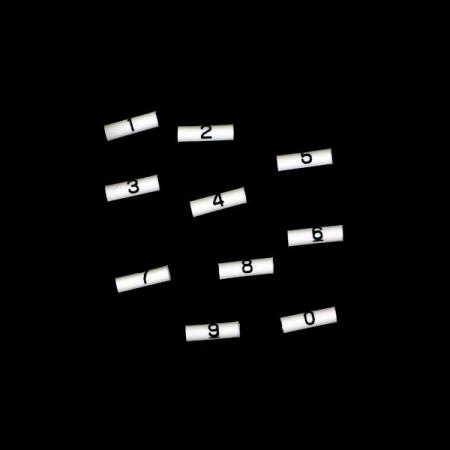 디바이스마트,케이블/전선 > KS/UL/절연전선 > 수축튜브 > 수축튜브 세트,SZH,넘버링 열수축튜브 1.5파이 0~9 각 100개입  [SZH-NHS01],넘버링 열수축튜브 세트 / 규격 : 1.5파이 / 색상 : 백색 / 구성 : 숫자 0-9 / 수량 : 1000개 / 사용하려는 전선의 외경보다 여유있는 사이즈로 선택하세요.