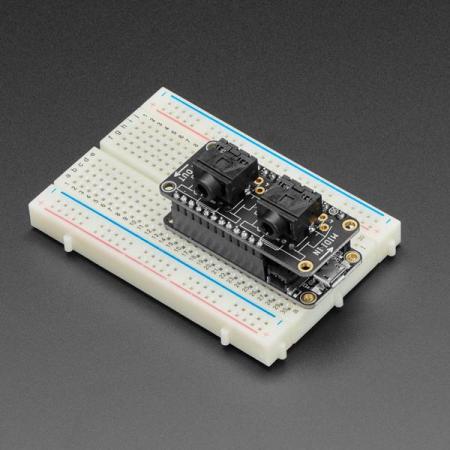 디바이스마트,MCU보드/전자키트 > 음악/앰프/녹음 > 기타,Adafruit,Adafruit MIDI FeatherWing Kit [ada-4740],Feather에 MIDI(전자악기나 전자음원과 컴퓨터를 접속 연주하기 위한 인터페이스)입력 및 출력 잭을 추가하는 키트 / 입력 및 출력 DIN-5 MIDI 잭, 3V 광학 아이솔레이터를 제공