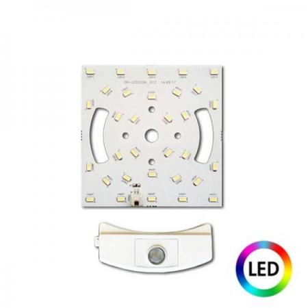디바이스마트,LED/LCD > LED 인테리어조명 > 방등/거실등/주방등,그린맥스,국산 LED 엘이디 사각(소) 센서모듈 15W 컨버터포함,컨버터 포함 국산 LED 사각(소) 센서모듈  15W / 6500K 주광색(하얀빛)