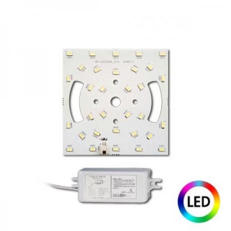 디바이스마트,LED/LCD > LED 인테리어조명 > 방등/거실등/주방등,그린맥스,국산 LED 엘이디 사각(소) 직부모듈 15W 컨버터포함,컨버터 포함 국산 LED 사각(소) 직부모듈  15W / 6500K 주광색(하얀빛)