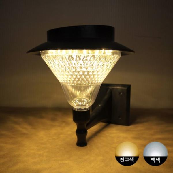 태양광 LED 램프 벽등 28W 벽부등 정원등 조경등