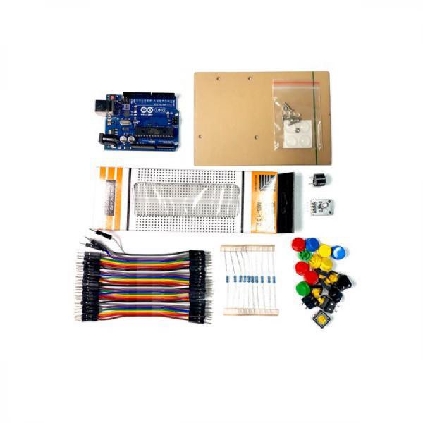 디바이스마트,오픈소스/코딩교육 > 아두이노 > 아두이노 교육용키트,디바이스마트,아두이노 피아노 키트 [SZH-ME010],디바이스마트 자체제작 / 아두이노, 택트 스위치, 수동 부저, 3색 LED 모듈,  저항(10K)을 이용하여 멜로디를 출력 하는 피아노 키트 / 예제코드 제공