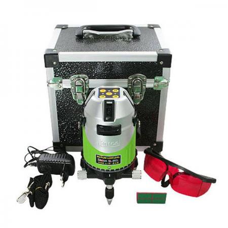 디바이스마트,계측기/측정공구 > 측정용 공구/장비 > 수평계/경사계/각도기,신콘,전자식 레이저 레벨기 SL-443L,전자센서 방식 / 수직4 + 수평4 + 천장교차점 + 바닥점 / 작업범위 : 20M / 자동보정범위 ±6º / 정밀도 ±1mm/10m / 사이즈 : 110x200mm