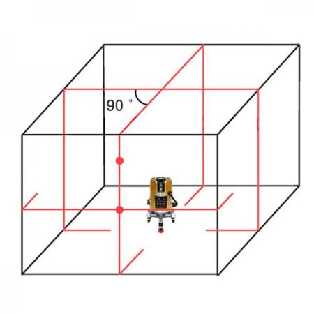 디바이스마트,계측기/측정공구 > 측정용 공구/장비 > 수평계/경사계/각도기,신콘,멀티 라인 레이저 레벨기 SL-222BP,마그네틱 댐핑 방식 / 수직4(천장교차선) + 수평1 + 포인트2 + 바닥포인트 / 1mW 이하 / 작업범위 20M / 정밀도 ±1mm/5m / 사이즈 110x200mm