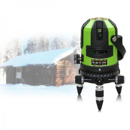 디바이스마트,계측기/측정공구 > 측정용 공구/장비 > 수평계/경사계/각도기,신콘,그린 레이저 레벨기 SL-300G,수직4 + 수평1 + 천장교차점 + 바닥점 / 작업범위 20M / 정밀도 ±1mm/10m / 자동보정범위 ±3º