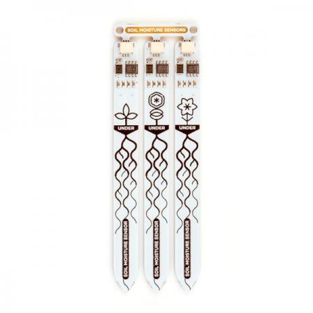 디바이스마트,MCU보드/전자키트 > 센서모듈 > 온도/습도 > 토양수분(토양습도)센서,Pimoroni,Grow Moisture Sensors (pack of 3) [PIM520],Grow 토양 수분 센서 3종 / 펄스 주파수 변조를 사용하여 작동 / Grow HAT Mini 또는 Raspberry Pi와 호환