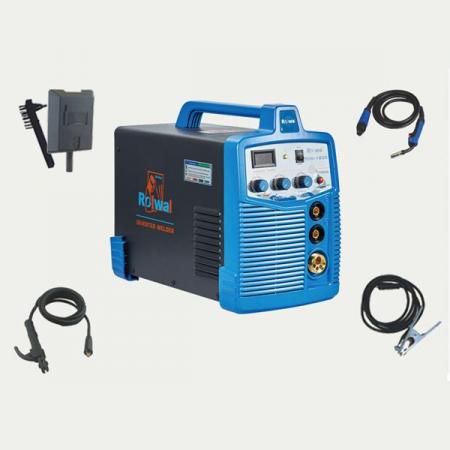 디바이스마트,수공구/전자공구/전동공구 > 용접공구 > 용접기 >  CO2 용접기 ,로웰코리아,CO2 용접기 MIG-185P (미그/아크 겸용),인버터 미그/아크 겸용 용접기 / 단상 220V / 6.5KVA / 20-185A / 5kw 이상 사용가능 / 논가스봉 사용 시 가스없이 용접가능