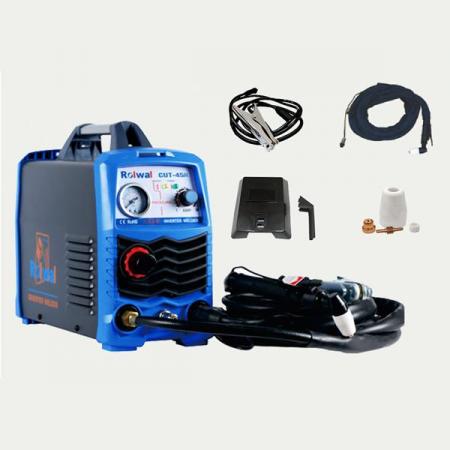 디바이스마트,수공구/전자공구/전동공구 > 용접공구 > 가스 절단기,로웰코리아,프라즈마 절단기 CUT-45N,프라즈마 절단기 콤프 외장형 / 단상 220 V / 6.4KVA / 20-45A / 5kw 이상 사용가능