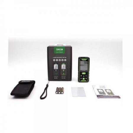 디바이스마트,계측기/측정공구 > 측정용 공구/장비 > 거리측정기,신콘,그린 포인트 레이저 거리 측정기 SD-100G,측정범위 : 0.05-100M / 작동 온도 : 0-40℃ / 배터리 : 1.5V AAA배터리 x 3EA / 배터리 수명 : 단일 측정 8,000회 / 각도 ±90º