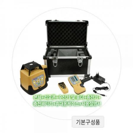 디바이스마트,계측기/측정공구 > 측정용 공구/장비 > 수평계/경사계/각도기,신콘,회전 레이저 레벨기 RL-100G,작업 범위 : 최대 1,400M / 자동 범위 : ±5º / 충격 방지 시스템 / IP54 /정밀도 : ±1mm/10m / 사이즈 : 160*200*180mm