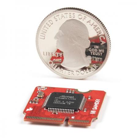 디바이스마트,MCU보드/전자키트 > 프로세서/개발보드 > ARM > Cortex-M4,SparkFun,SparkFun MicroMod SAMD51 Processor [DEV-16791],32 비트 ARM Cortex-M4F MCU를 사용하는 소형 마이크로 컨트롤러 / 최대 120MHz CPU 속도 / 1MB 플래시 메모리 / 256KB SRAM