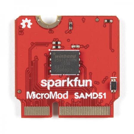 디바이스마트,MCU보드/전자키트 > 프로세서/개발보드 > ARM > Cortex-M4,SparkFun,SparkFun MicroMod SAMD51 Processor [DEV-16791],32 비트 ARM Cortex-M4F MCU를 사용하는 소형 마이크로 컨트롤러 / 최대 120MHz CPU 속도 / 1MB 플래시 메모리 / 256KB SRAM