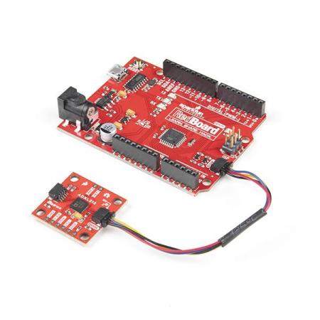 디바이스마트,MCU보드/전자키트 > 센서모듈 > 가속도/자이로/지자기센서 > 가속도센서,SparkFun,SparkFun Triple Axis Digital Accelerometer Breakout - ADXL313 (Qwiic) [SEN-17241],저전력, 고해상도 (최대 13비트) 3축 가속도계 / 측정 범위 : ± 0.5g, ± 1g, ± 2g, ± 4g / 저잡음 (150μg / √Hz)
