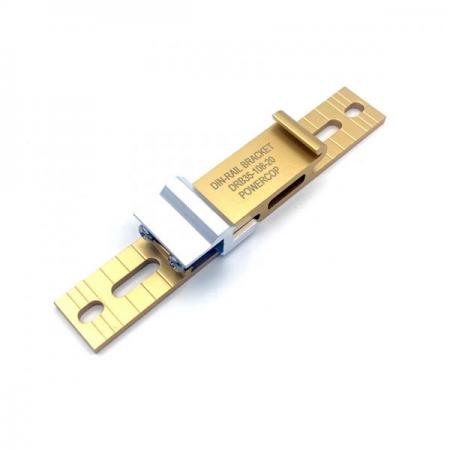 디바이스마트,커넥터/PCB > 터미널블럭 > 단자대 타입 > 조립식단자대(부속품),파워캅(Powercop),딘레일 브라켓 DRB35-108-20,옷걸이처럼 간편하게 탈부착 가능한 딘레일 브라켓 (찬넬 브라켓) / 35mm 브라켓 전용 / 방열기능 / 108(L) x 20(W) x 15(H)mm / 무게 : 27g