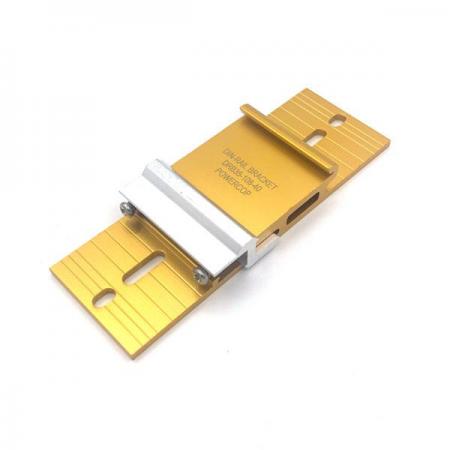 디바이스마트,커넥터/PCB > 터미널블럭 > 단자대 타입 > 조립식단자대(부속품),파워캅(Powercop),딘레일 브라켓 DRB35-108-40,옷걸이처럼 간편하게 탈부착 가능한 딘레일 브라켓 (찬넬 브라켓) / 방열기능 / 35mm 브라켓 전용 / 108(L) x 40(W) x 15(H)mm / 무게 : 57g