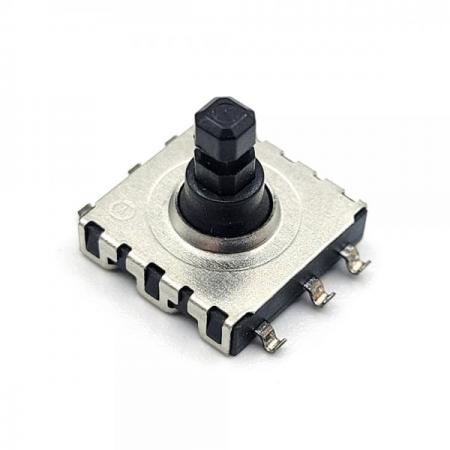 디바이스마트,스위치/부저/전기부품 > 스위치 > Tact 스위치(SMD타입),SMG,4방향 조이스틱형 스위치 [SMD101009],하나의 스위치로 상하좌우 방향과 중양 클릭 총 5가지의 입력을 받을 수 있습니다. / 크기 : 10mm×10mm / 높이 : 9mm / 실장타입 : SMD / 6핀