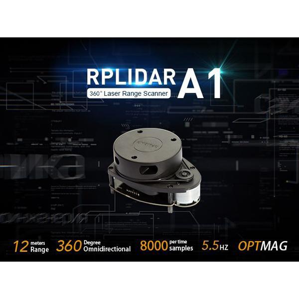 RPLiDAR A1M8-R6 360도 레이저 스캐너 키트 - 12M [114992561]
