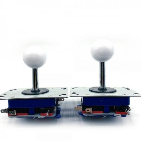 디바이스마트,스위치/부저/전기부품 > 스위치 > 조이스틱 스위치,,조이스틱 - 긴 핸들 (흰색) [SZH-JA037],긴 핸들 (83mm) / 흰색 볼 / 아케이드 게임머신, 조이스틱 핸들 스위치