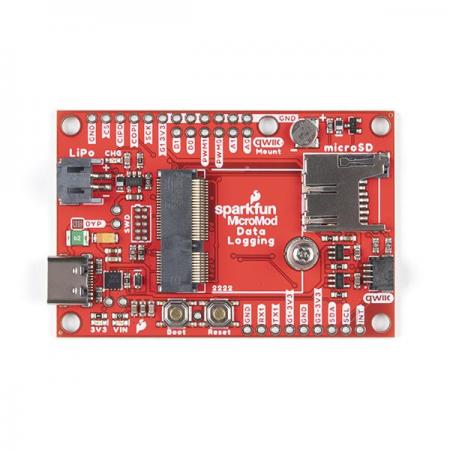디바이스마트,MCU보드/전자키트 > 전원/신호/저장/응용 > SD/TF/메모리,SparkFun,SparkFun MicroMod Data Logging Carrier Board [DEV-16829],MicroMod 시스템을 사용하여 저전력 데이터 로깅 플랫폼 제공 /  캐리어 보드와 페어링 할 자체 프로세서를 선택 가능
