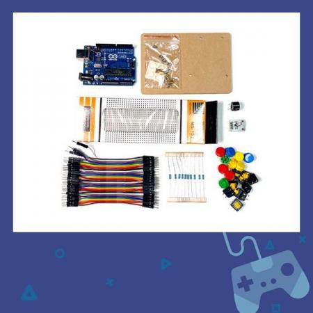 디바이스마트,오픈소스/코딩교육 > 아두이노 > 아두이노 교육용키트,디바이스마트,아두이노 LCD 게임 키트 [SZH-ME011],아두이노, 택트 스위치, 수동 부저, LED 모듈, 저항(10K), LCD를 이용한 런닝맨 게임 제작 키트 / 매뉴얼 제공 / ★두가지 버전으로 제작 가능★