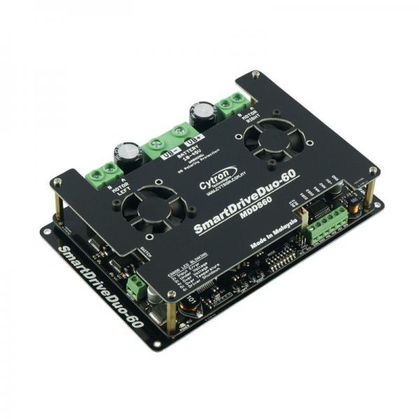 60Amp 7V-45V SmartDrive DC Motor Driver (2 Channels) [MDDS60]