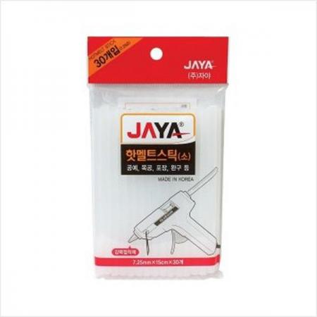 디바이스마트,수공구/전자공구/전동공구 > 전동/엔진공구 > 히터건/글루건 > 글루건(핫멜트건),JAYA,핫멜트스틱(소) 30개,플라스틱, 목재, 타일, 유리 표면접착 및 공예품 접착 수리등 다용도 핫멜트스틱입니다.