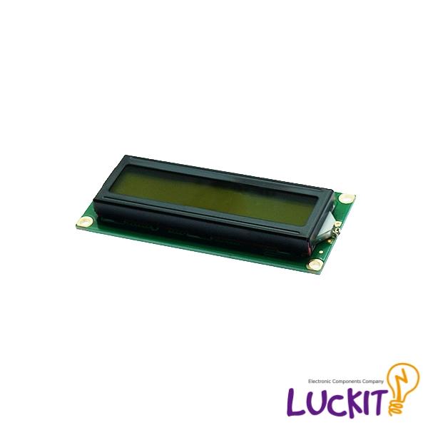 5V 1602 LCD 모듈 (검정,노랑)