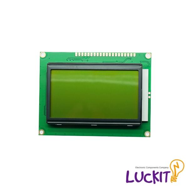 5V 12864 LCD 모듈 (검정,노랑)
