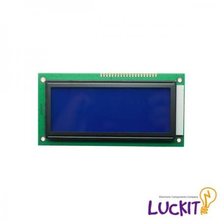 디바이스마트,LED/LCD > LCD 캐릭터/그래픽 > 캐릭터 LCD,럭킷,5V 19264 LCD 모듈 (흰색,파랑),192X64 DOTS LCD로 글자 및 이모티콘 출력이 가능한 캐릭터 LCD / 파란색(BLUE) 바탕에 흰색(WHITE) 글씨 / 핀헤더 미납땜 되어있는 제품