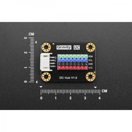 디바이스마트,MCU보드/전자키트 > 전원/신호/저장/응용 > 인터페이스/먹서,DFROBOT,Gravity: I2C HUB [DFR0759],I2C 장치를 최대 8개까지 메인 컨트롤러에 연결 가능