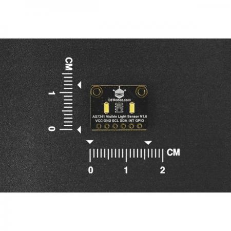 디바이스마트,MCU보드/전자키트 > 센서모듈 > 빛/조도/컬러/UV > 컬러/UV센서,DFROBOT,AS7341 11채널 가시광선 Breakout 보드 (Visible Light Breakout Board) [SEN0365],AS7341 스펙트럼 센서 IC 사용 / 가시광선용 채널 8개 / 3.3V~5V