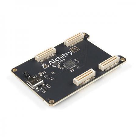디바이스마트,MCU보드/전자키트 > 프로세서/개발보드 > FPGA,SparkFun,Alchitry Ft Element Board [DEV-17526],Au 및 Au+ FPGA 개발 보드(Xilinx Artix 7)용 확장 보드 / 50핀 보드 커넥터 4개 / USB-C 커넥터