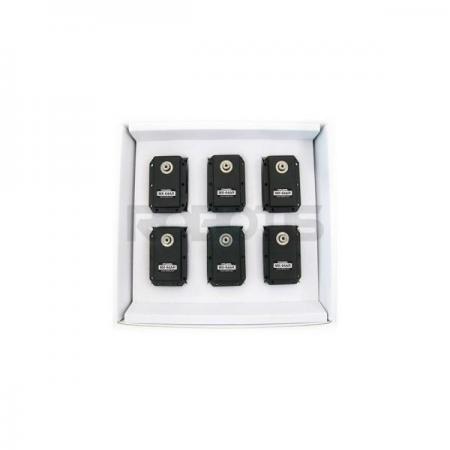 디바이스마트,기계/제어/로봇/모터 > 로봇부품 > 로봇용 서보액추에이터 > 로보티즈(DYNAMIXEL) 서보 액추에이터,(주)로보티즈,MX-64AR 벌크팩 (6개),가격 낮춘 벌크 구성 / RS-485 / 크기 : 40.2 X 61.1 X 41mm / 기어비 : 200 : 1