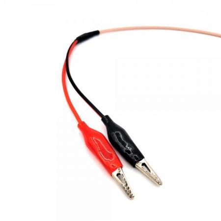 디바이스마트,케이블/전선 > PC/네트워크/통신 케이블 > 동축 RF 케이블,SZH,BNC P(M)-CLIP(악어클립) RG316 1m [SZH-CAB61],RF Cable assembly / 커넥터A : BNC P(M) / 커넥터B : CLIP(악어클립) / 케이블 규격 : RG316 / 케이블 길이 : 1m