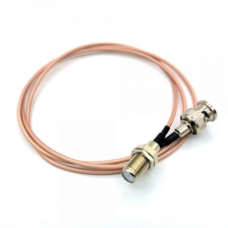 디바이스마트,케이블/전선 > PC/네트워크/통신 케이블 > 동축 RF 케이블,SZH,F J(F)-BNC P(M) RG316 1m [SZH-CAB63],RF Cable assembly / 커넥터A : F J(F) / 커넥터B : BNC P(M) / 케이블 규격 : RG316 / 케이블 길이 : 1m