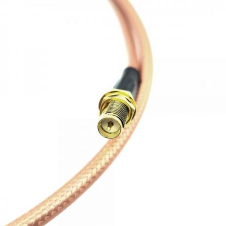 디바이스마트,케이블/전선 > PC/네트워크/통신 케이블 > 동축 RF 케이블,SZH,RP-SMA P(M)-RP-SMA J(F) RG400 1m [SZH-CAB78],RF Cable assembly / 커넥터A : RP-SMA P(M) / 커넥터B : RP-SMA J(F) / 케이블 규격 : RG400 / 케이블 길이 : 1m