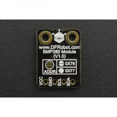 디바이스마트,MCU보드/전자키트 > 센서모듈 > 기압/무게/로드셀/Flex > 대기압/수압센서,DFROBOT,BMP280 디지털 압력 센서 모듈 [SEN0372],기압, 온도 측정 가능 / 압력 300~1100hPa / 온도 0℃~65℃ / 아두이노 호환 / I2C 통신 / 3.3V~5.5V