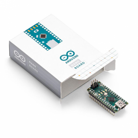 디바이스마트,오픈소스/코딩교육 > 아두이노 > 아두이노 정품 보드/쉴드/키트,아두이노,Arduino Nano,A000005 / 이탈리아 정품 / ATmega328 기반 / 작동 전압 : 5V (Mini-B USB) / 입력 전압 : 7-12V / 18 x 45mm, 7g