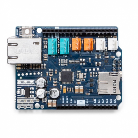 디바이스마트,오픈소스/코딩교육 > 아두이노 > 아두이노 정품 보드/쉴드/키트,아두이노,Arduino Ethernet Shield 2,A000024 / 위즈넷 W5500 칩셋 기반 / 작동 전압 : 5V