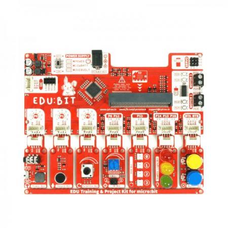 디바이스마트,오픈소스/코딩교육 > Micro:Bit > 마이크로비트 교육용키트,Cytron,EDU:BIT 마이크로비트 올인원 키트(한글 교재 포함) [EDUBIT-NB],초보자용 마이크로비트 종합 키트 / 블록코딩 및 STEAM 교육에 탁월 / 코딩 실습서 제공 / 마이크로비트 미포함