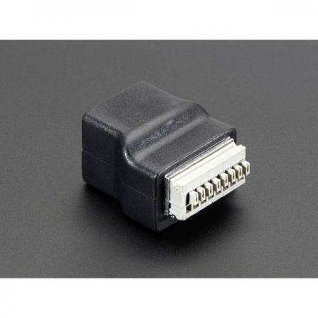 디바이스마트,MCU보드/전자키트 > 개발용 장비 > 기타 컨버터,Adafruit,Ethernet RJ45 Female Socket Push-Terminal Block [ada-2912],RJ45 케이블(이더넷) 커넥터 / 한쪽은 RJ45 이더넷 잭, 반대쪽은 푸시 터미널 블록